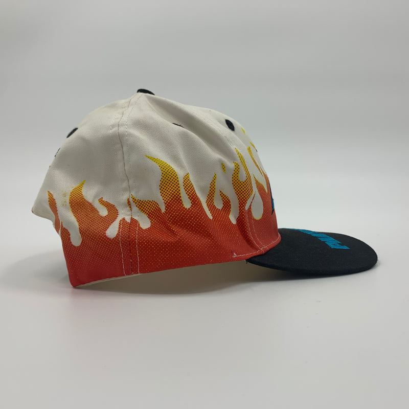 Vintage Carolina Panthers On Fire Snapback