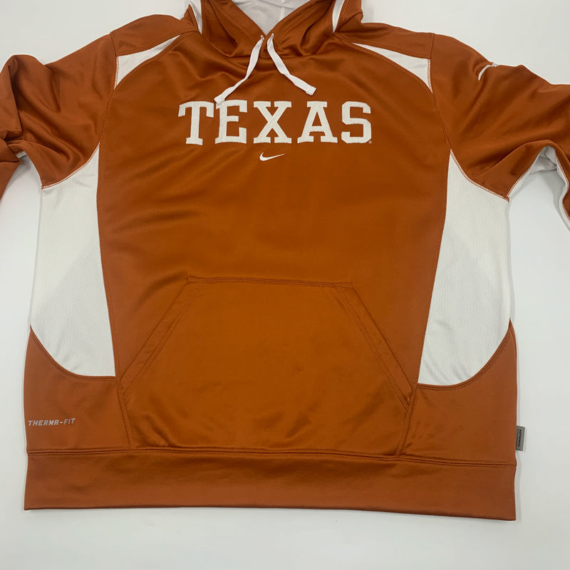 Nike Texas Longhorns Stitched Hoodie Size XL