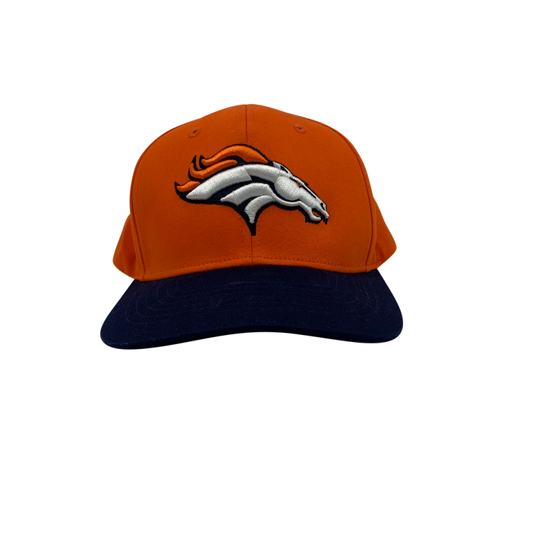 Youth Denver Broncos Adjustable Hat
