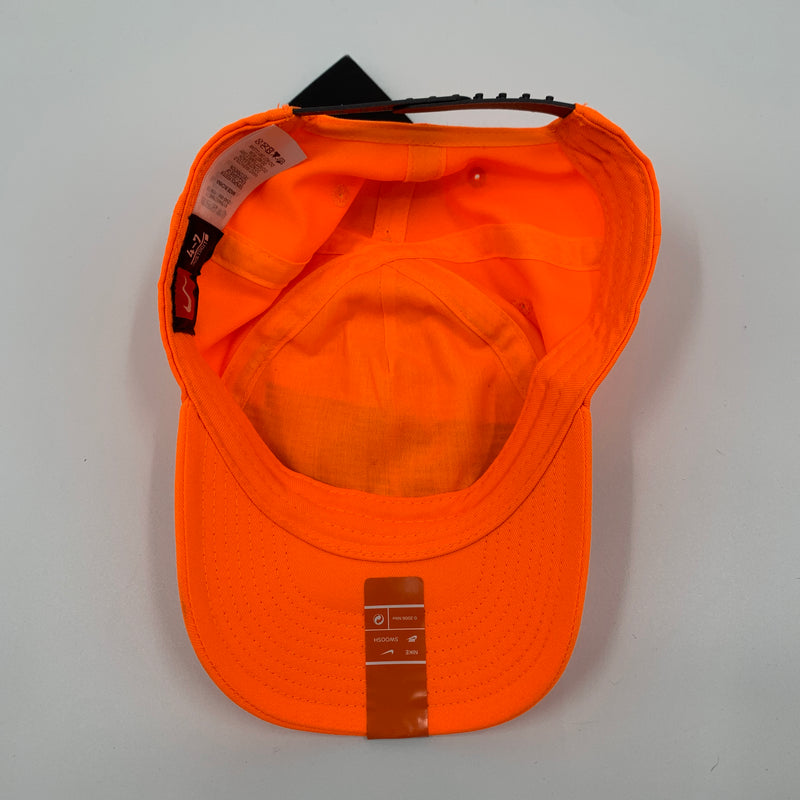 Youth neon orange Nike hat size 4-7