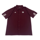 Texas A&M Aggies Adidas Button Shirt Size L