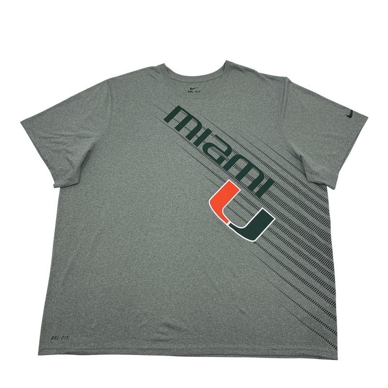 Nike Miami Hurricanes T-Shirt Size 3XL