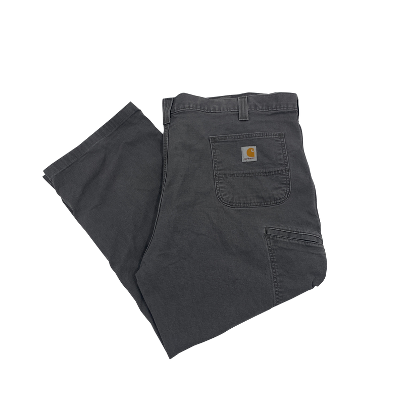 Gray Carhartt Relaxed Fit 5 pocket Pants Size 44x26