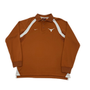 Long Sleeve Texas Longhorns Nike Polo Size S