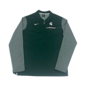 Michigan State Spartans Nike Quarter Zip Pullover Size M