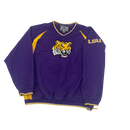 Purple LSU Tigers Windbreaker Size XL