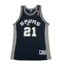 90s SA Spurs Tim Duncan Champion Jersey size 40