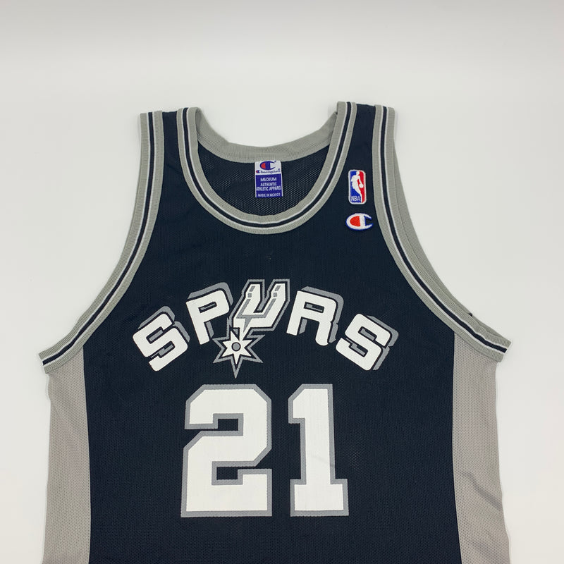 90s SA Spurs Tim Duncan Champion Jersey size 40