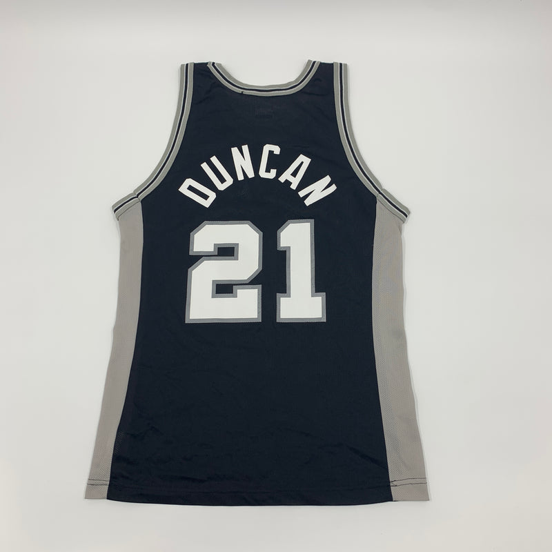 90s SA Spurs Tim Duncan Champion Jersey size 40