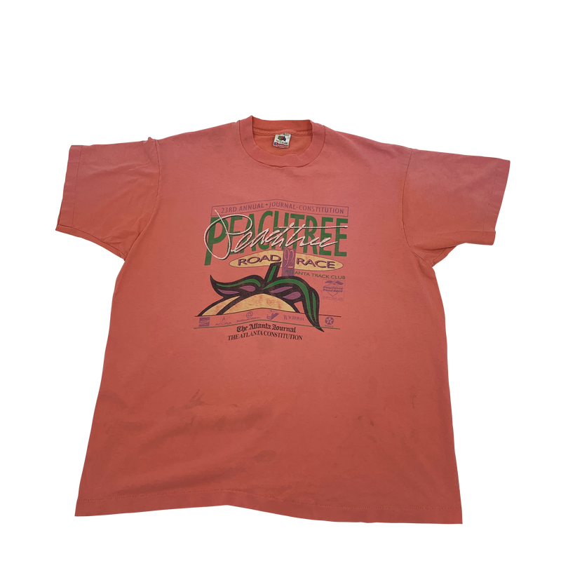 90s Atlanta peach tree marathon t-shirt