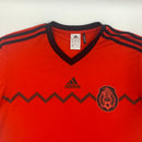 2014 Adidas Mexico Red Away Jersey Size M