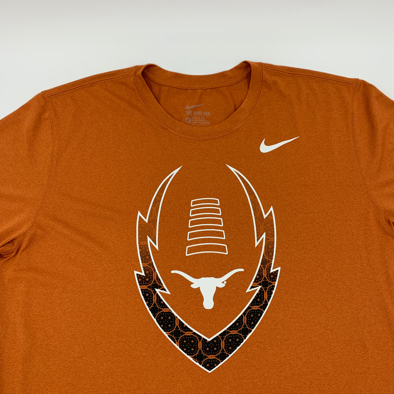Nike Texas Longhorns Football T-shirt Size XL