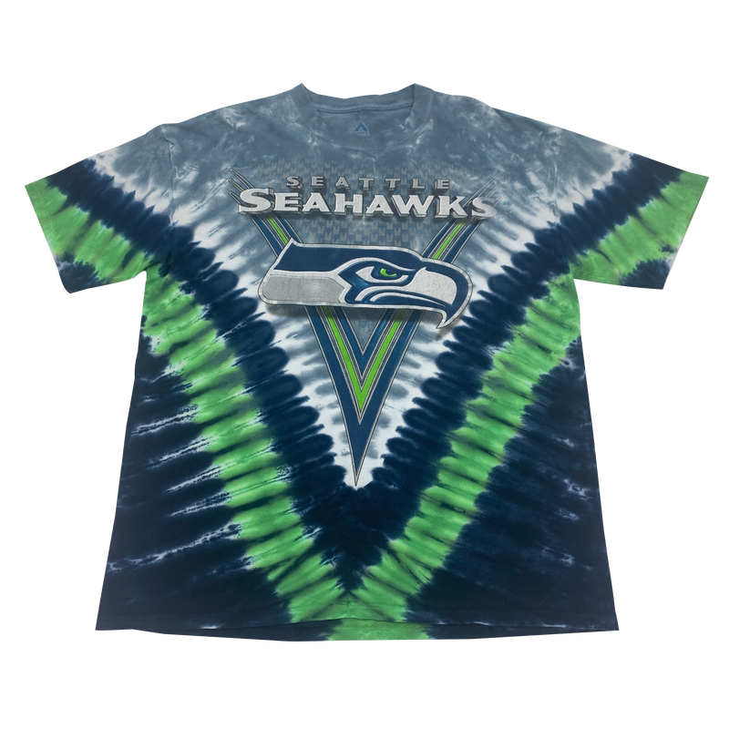 Seattle Seahawks Tie Dye T-Shirt Size XL