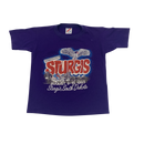 Youth 90s Surgius Motorcycle Rally T-shirt Single Stitch Made in USA