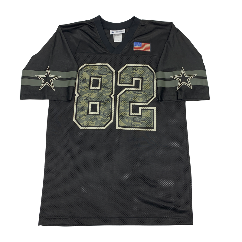 Dallas cowboys nike salute to top service camo witten game jersey