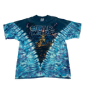 90s Liquid Blue Tie Die Star Wars T-shirt