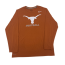 Long sleeve Texas Longhorns Nike football T-Shirt Size XL