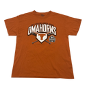 Texas Longhorns "Omahorns" College  World Series T-shirt Size L