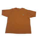 Orange Carhartt Pocket Tee size L