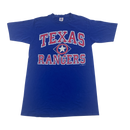 90s Texas Rangers Logo 7 T-shirt Size Large Tall