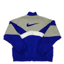 Vintage Nike full zip mini puffer/biker jacket size M