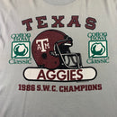 1986 Texas A&M Aggies Cotton Bowl T-shirt Size L