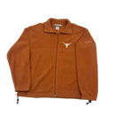 Texas Longhorns Full Zip Columbia Fleece Jacket Size L
