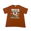 Texas Longhorns 2002 College World Series Champs Tee Size L