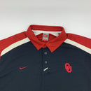Black Nike Oklahoma Sooners Football Polo size XL