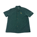 Tommy Bahama Baylor Bears Floral Hawaiian Shirt Size L