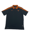 Black Nike Texas Longhorns polo size M