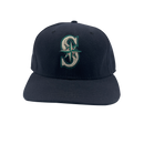 Vintage Seattle Mariners New Era Fitted Hat Size 7 1/8 Made in USA