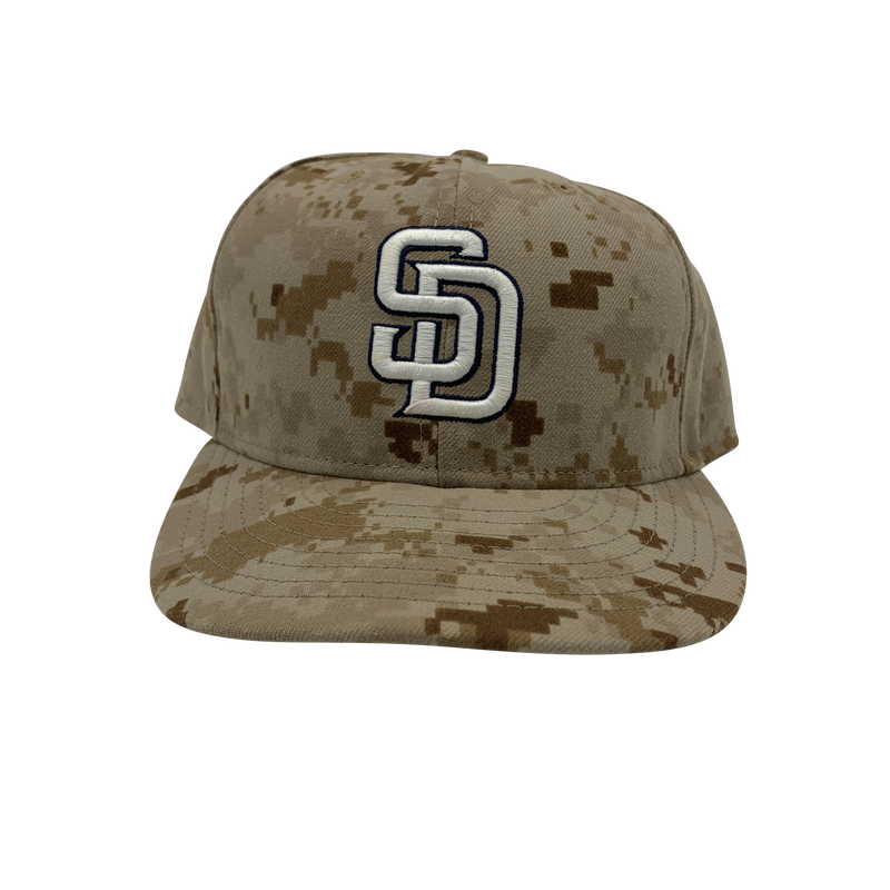 San Diego Padres New Era Digital Camo Hat Size 7 3 8
