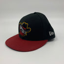 Quad Cities River Bandits Fitted Hat Size 7 3/4 Made in USA