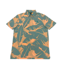 Adidas Floral All Over Print Polo Size M