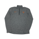 Gray Nike Texas Longhorns 1/4 pullover