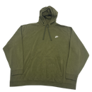 Olive Green Nike Hoodie Size 4XL