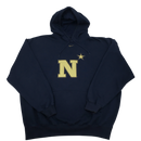 Naval Academy Nike Center Swoosh Hoodie Size 2XL