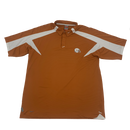 Burnt orange Texas Longhorns football polo size L