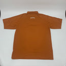 Burnt orange Texas Longhorns football polo size L