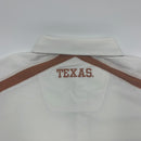 White Nike Texas Longhorns Polo Size L