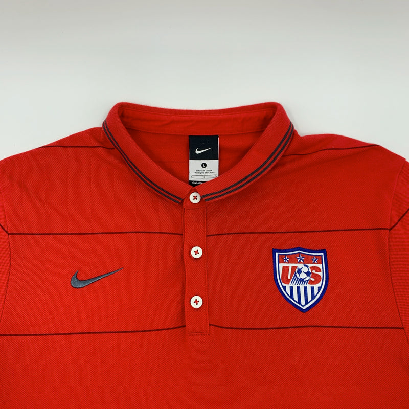 Nike USA Soccer Polo Size Large