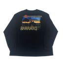 Long Sleeve Bahamas Harley Davidson T-shirt Size 2XL