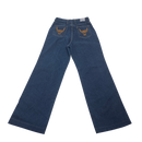 Vintage Wrangler Longhorn Embroidered  Bell Bottoms