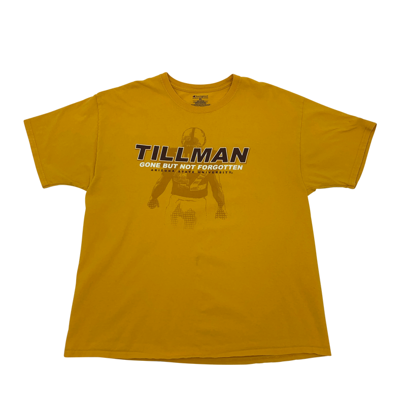 ASU Pat Tillman memorial t-shirt size XL
