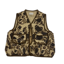 Vintage Black Sheep Duck Camo Hunting Vest Size L