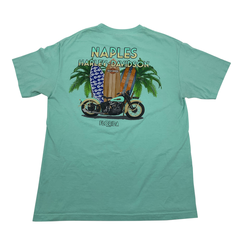 Harley Davidson Naples FL T-shirt Size L