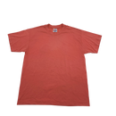 Salmon Single Stitch Blank T-Shirt Size L Made In USA