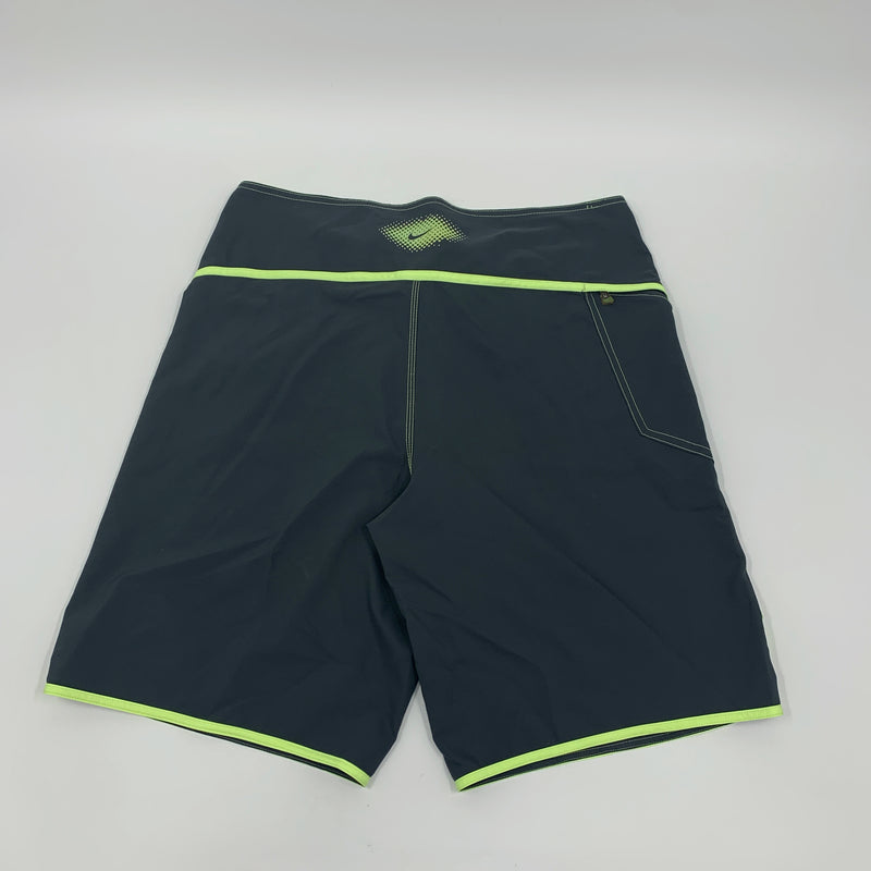 Neon Green Nike Swim Trunks Size 36