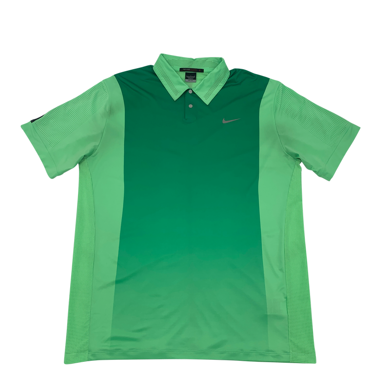 Green Nike Tiger Woods Collection polo size large